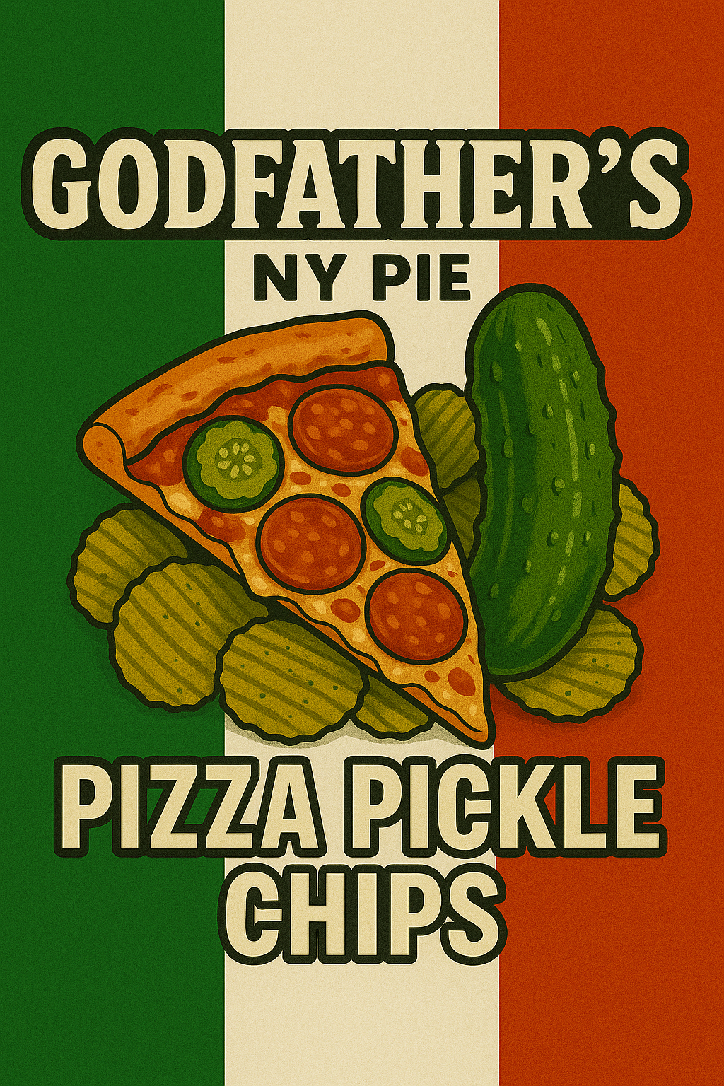 Godfather NY Pie Pickle Chips